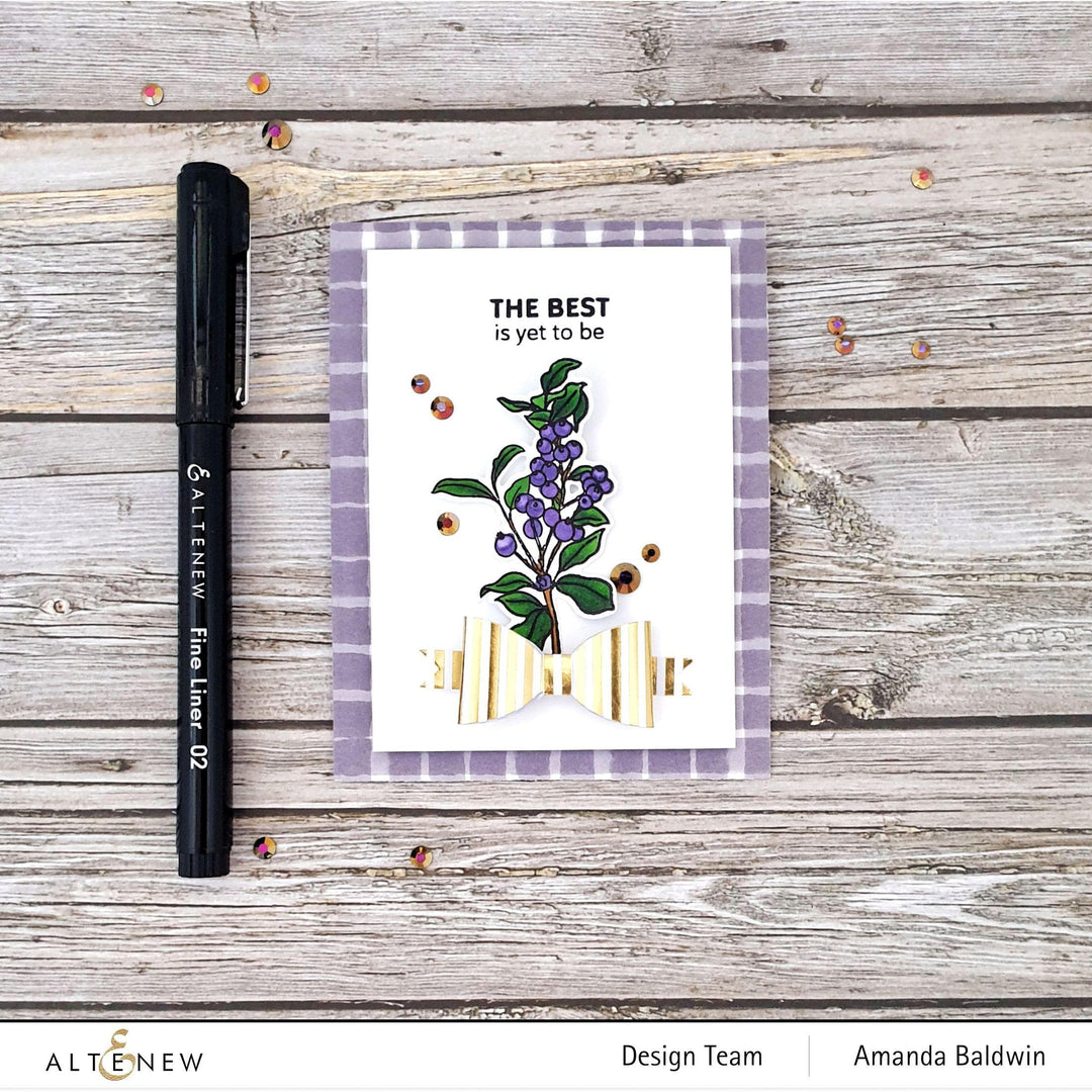 Stamp & Die Bundle Blueberry Branch