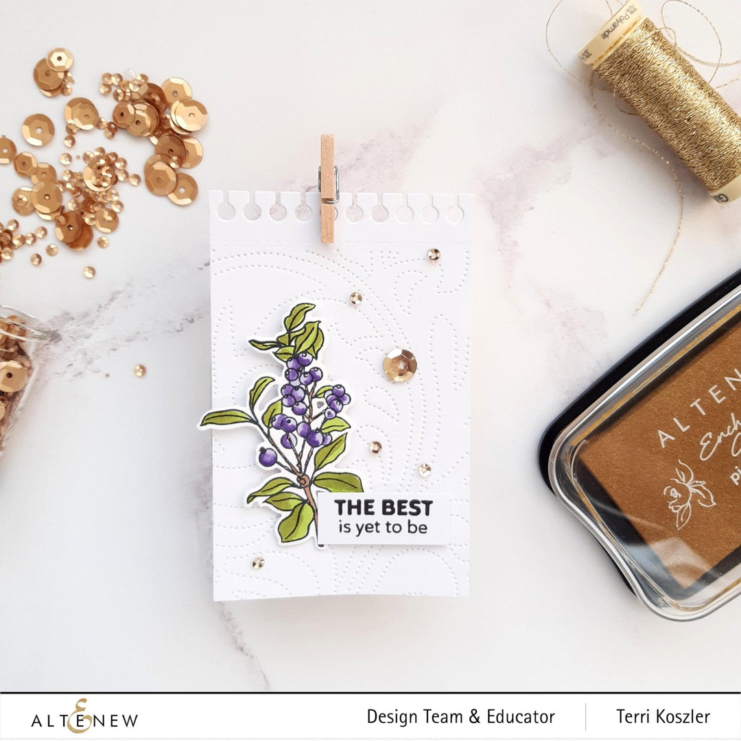 Stamp & Die Bundle Blueberry Branch