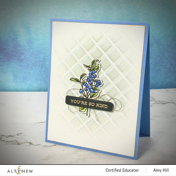 Stamp & Die Bundle Blueberry Branch