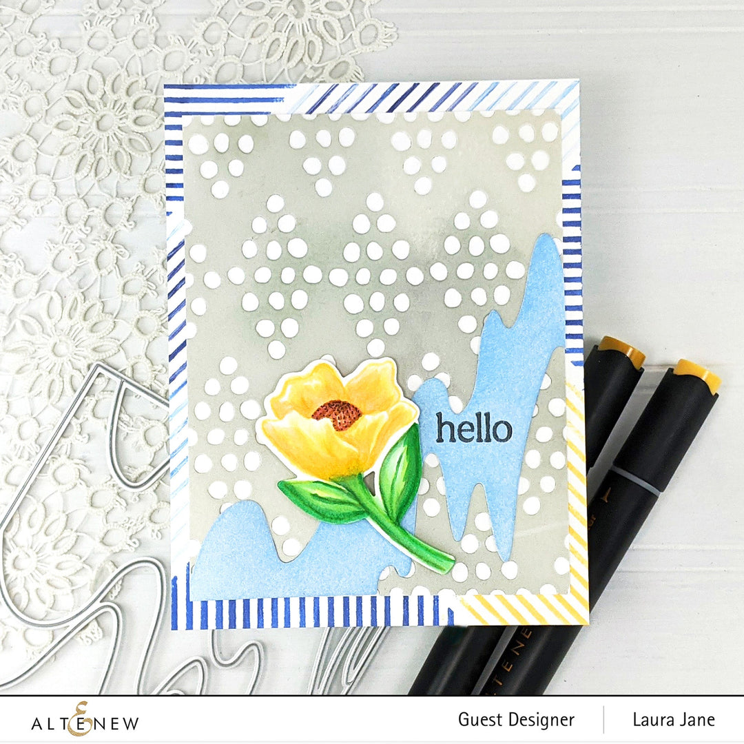 Stamp & Die Bundle Bold Floral
