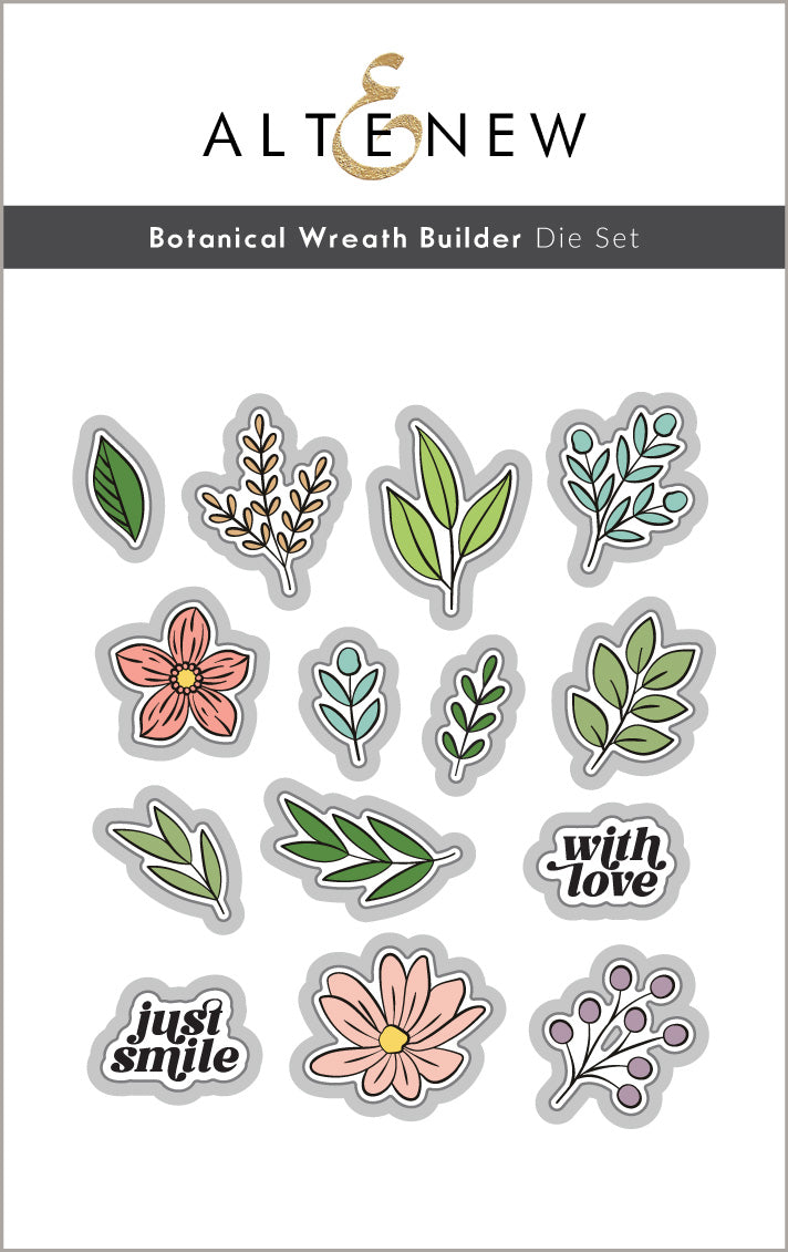 Stamp & Die Bundle Botanical Wreath Builder
