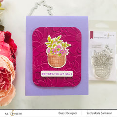 Stamp & Die Bundle Bouquet Basket