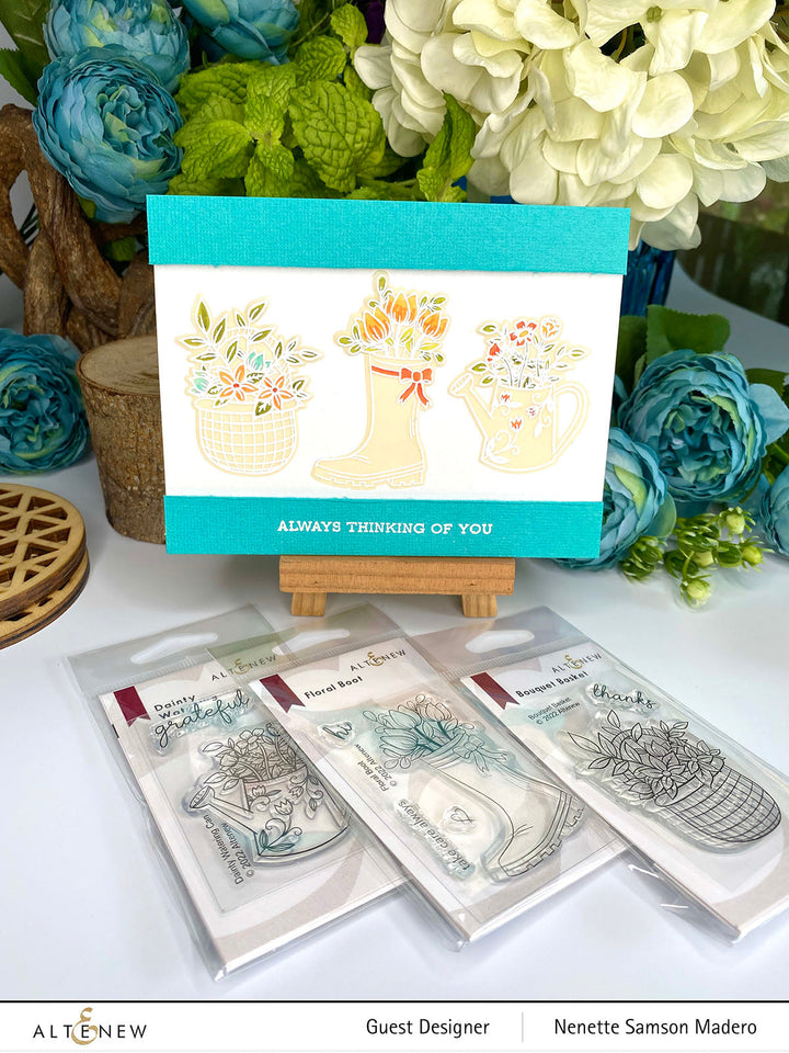 Stamp & Die Bundle Bouquet Basket