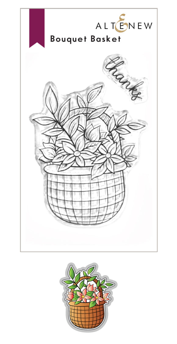 Stamp & Die Bundle Bouquet Basket