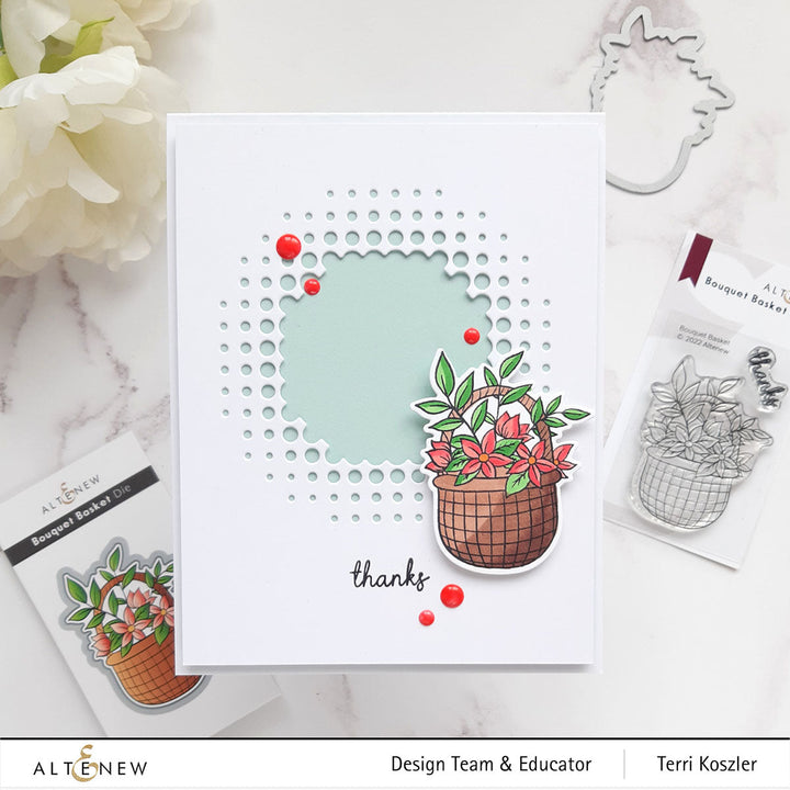 Stamp & Die Bundle Bouquet Basket