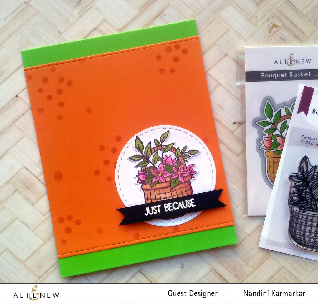 Stamp & Die Bundle Bouquet Basket