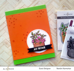 Stamp & Die Bundle Bouquet Basket