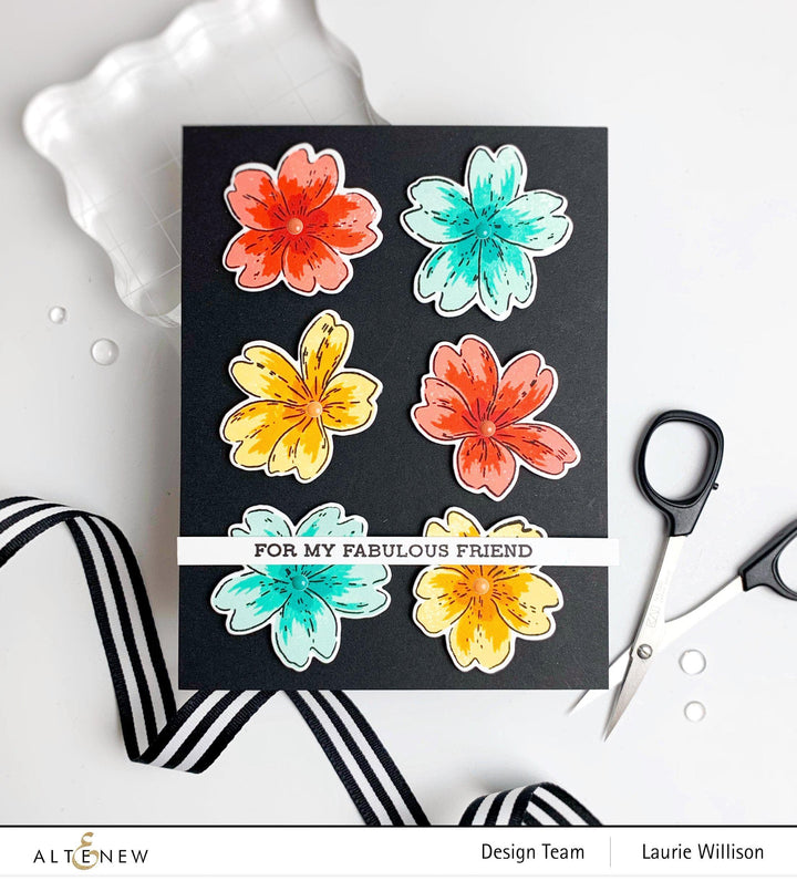 Stamp & Die Bundle Build-A-Flower: Primrose & Add-On Layering Die Bundle