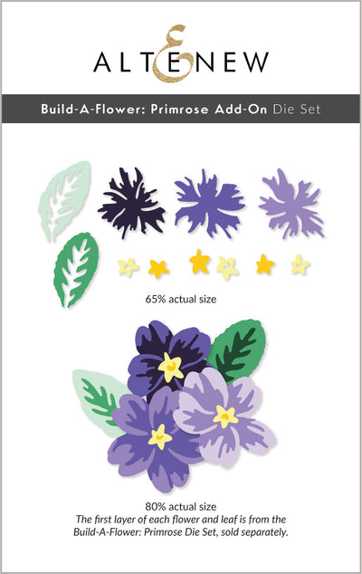 Stamp & Die Bundle Build-A-Flower: Primrose & Add-On Layering Die Bundle