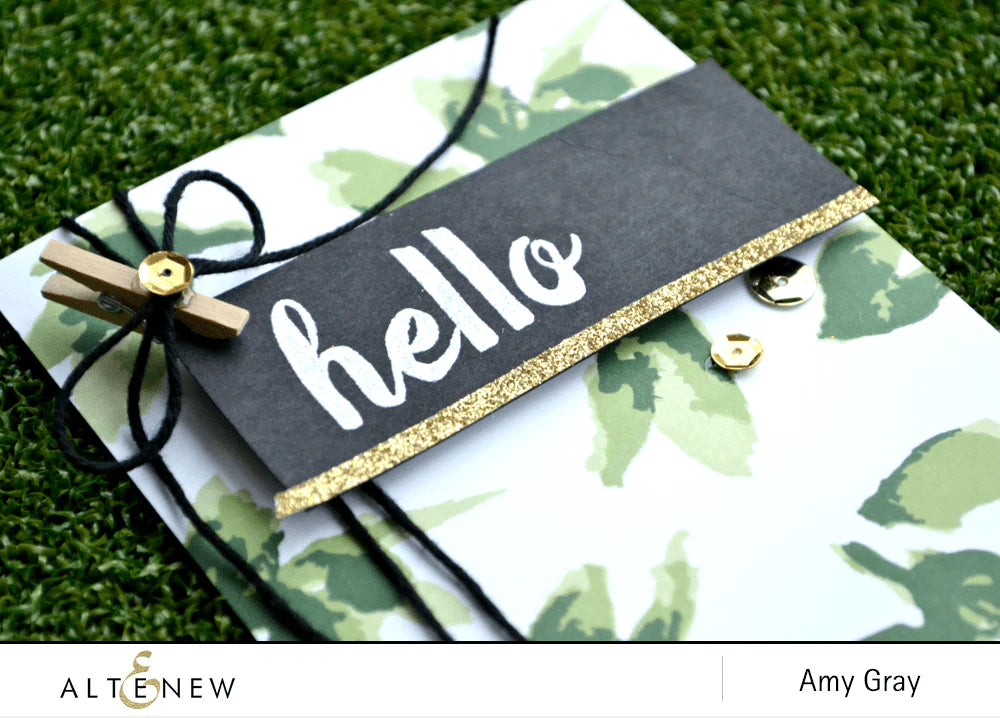 Stamp & Die Bundle Calligraphy Alpha