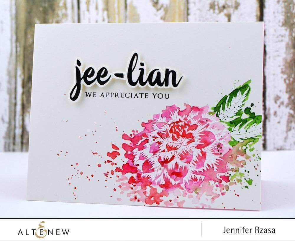 Stamp & Die Bundle Calligraphy Alpha