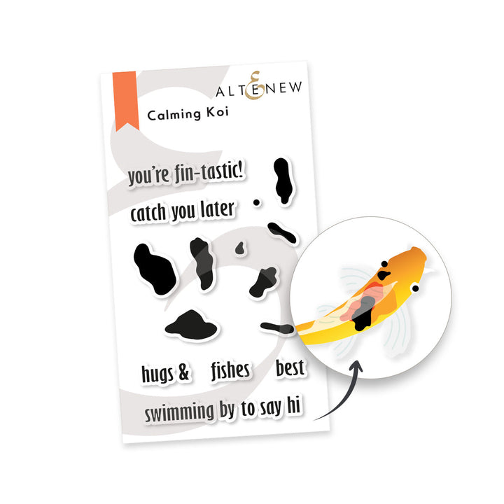 Stamp & Die Bundle Calming Koi
