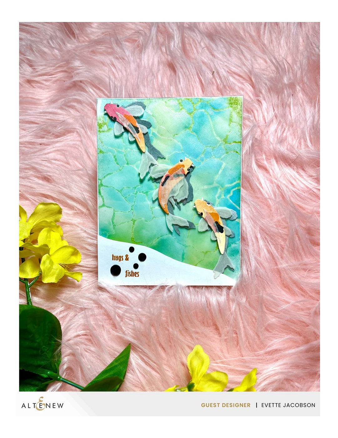 Stamp & Die Bundle Calming Koi