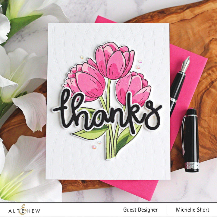 Stamp & Die Bundle Cartoon Tulips