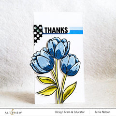 Stamp & Die Bundle Cartoon Tulips