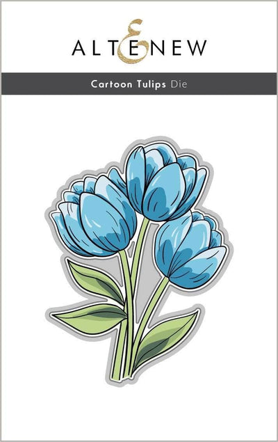 Stamp & Die Bundle Cartoon Tulips