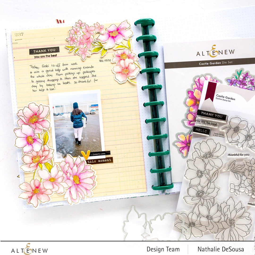 Stamp & Die Bundle Castle Garden