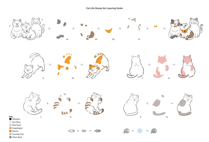 Stamp & Die Bundle Cat Life