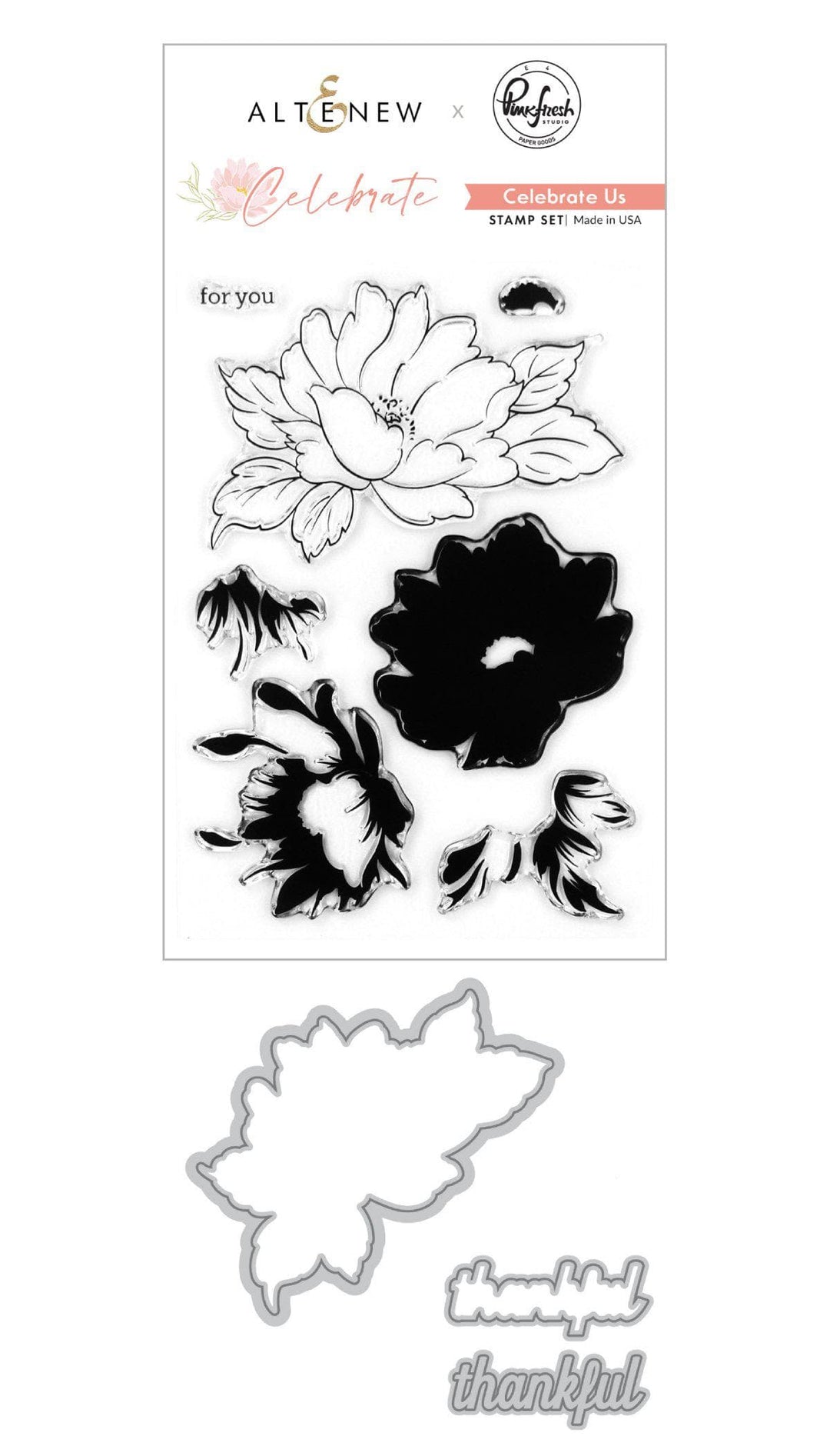 Stamp & Die Bundle Celebrate Us Stamp & Die Bundle