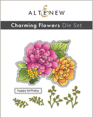 Stamp & Die Bundle Charming Flowers