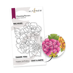 Stamp & Die Bundle Charming Flowers