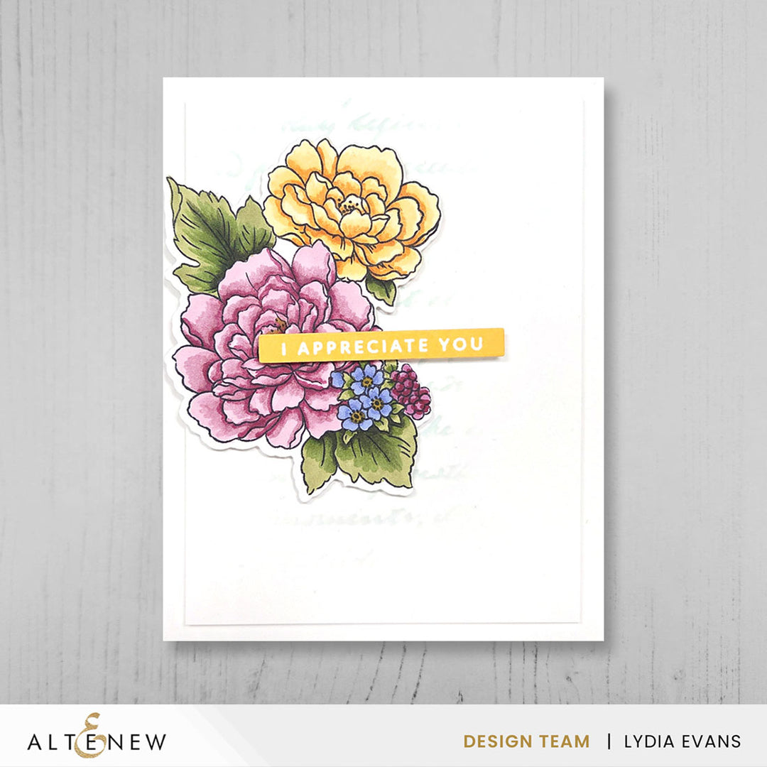 Stamp & Die Bundle Charming Flowers