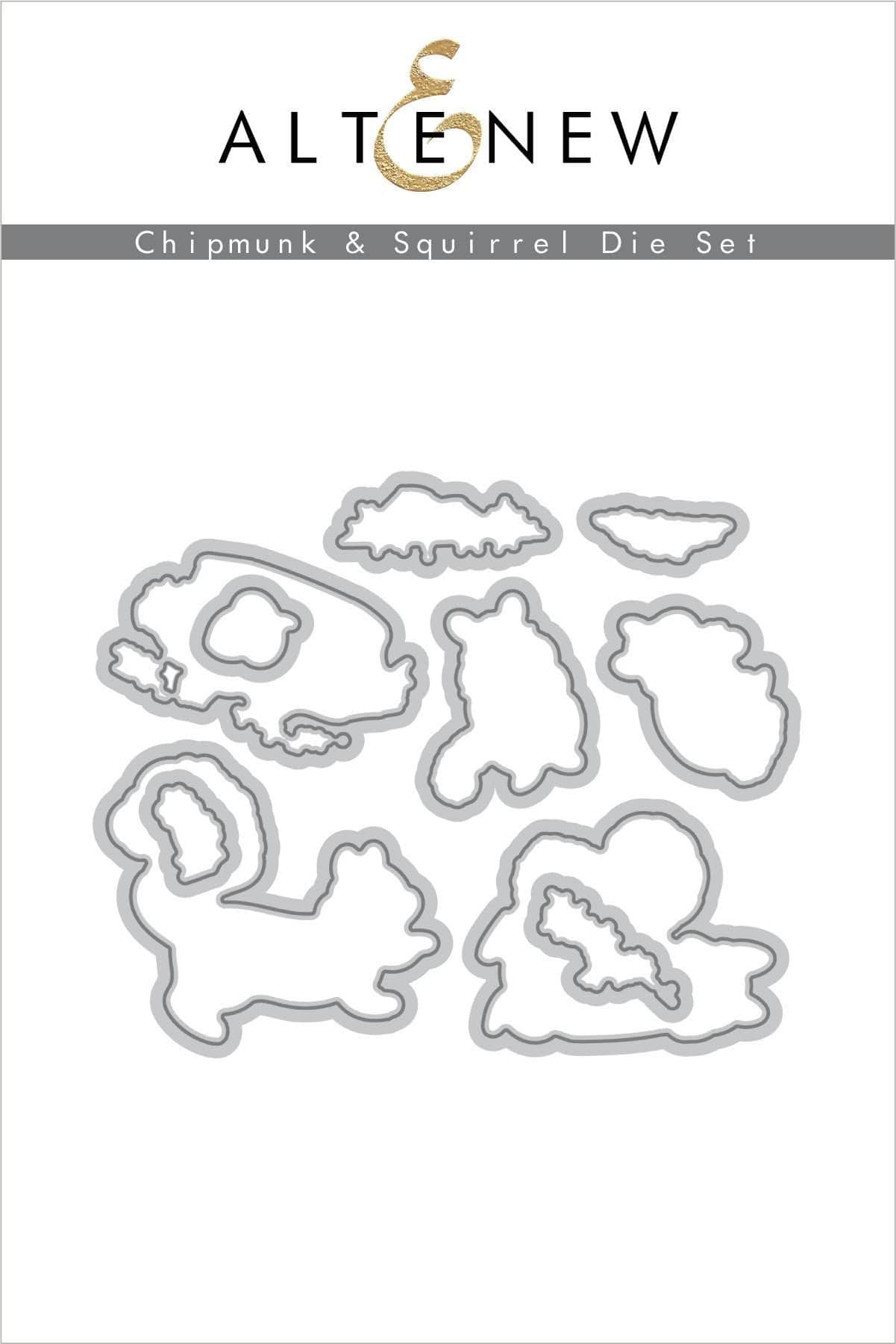 Stamp & Die Bundle Chipmunk & Squirrel