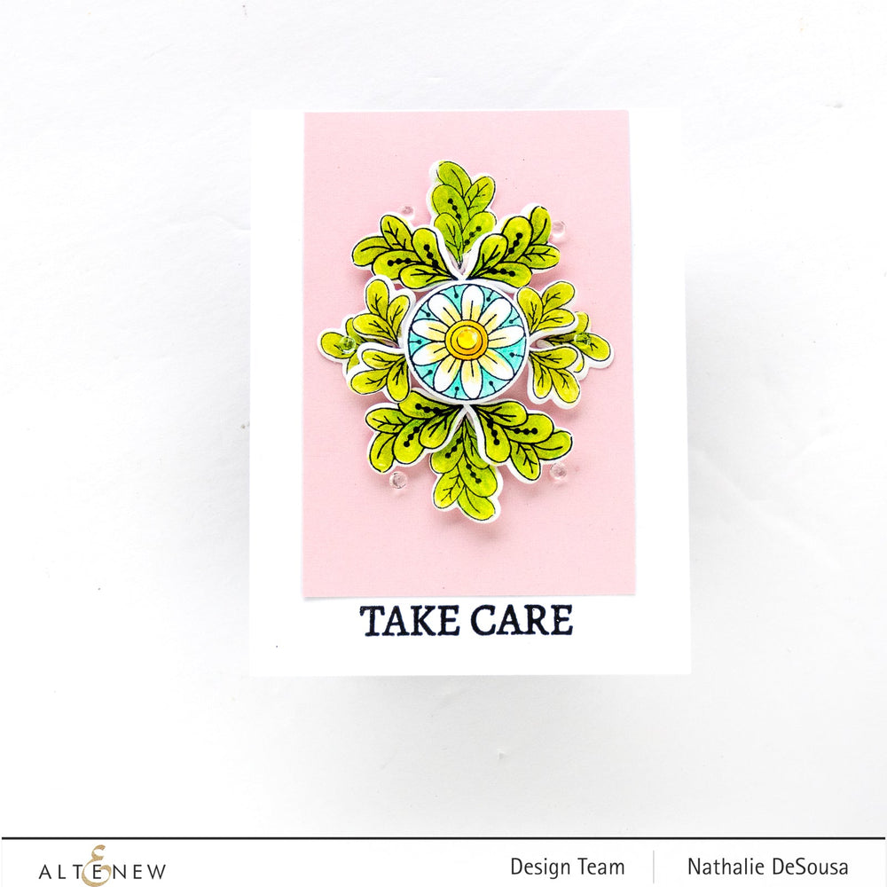 Stamp & Die Bundle Circle And Feathers