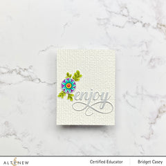 Stamp & Die Bundle Circle And Feathers