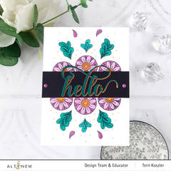 Stamp & Die Bundle Circle And Feathers