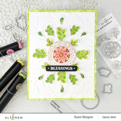 Stamp & Die Bundle Circle And Feathers