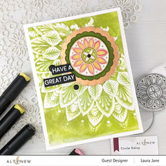 Stamp & Die Bundle Circle Daisy