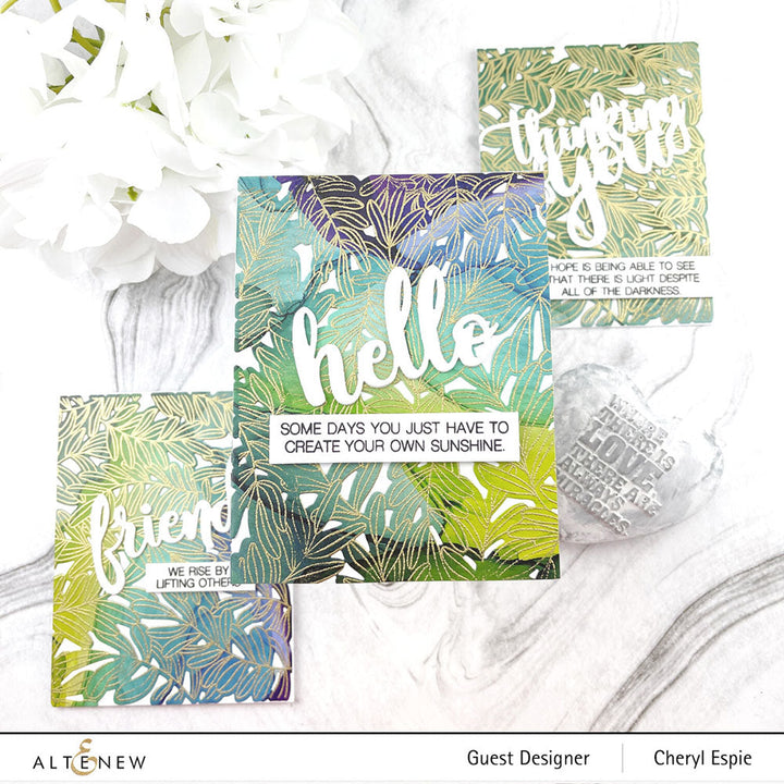 Stamp & Die Bundle Climbing Leaves