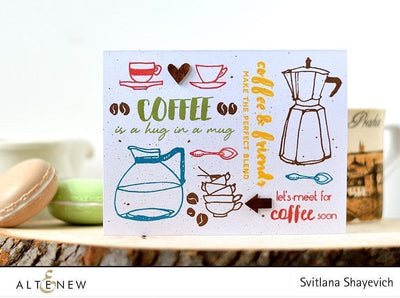 Stamp & Die Bundle Coffeeholic Stamp & Die Bundle