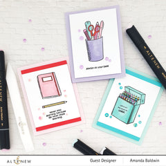 Stamp & Die Bundle Colorful Crayons