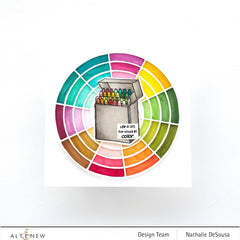 Stamp & Die Bundle Colorful Crayons