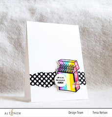 Stamp & Die Bundle Colorful Crayons