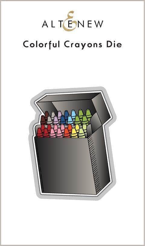 Stamp & Die Bundle Colorful Crayons
