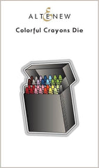 Stamp & Die Bundle Colorful Crayons