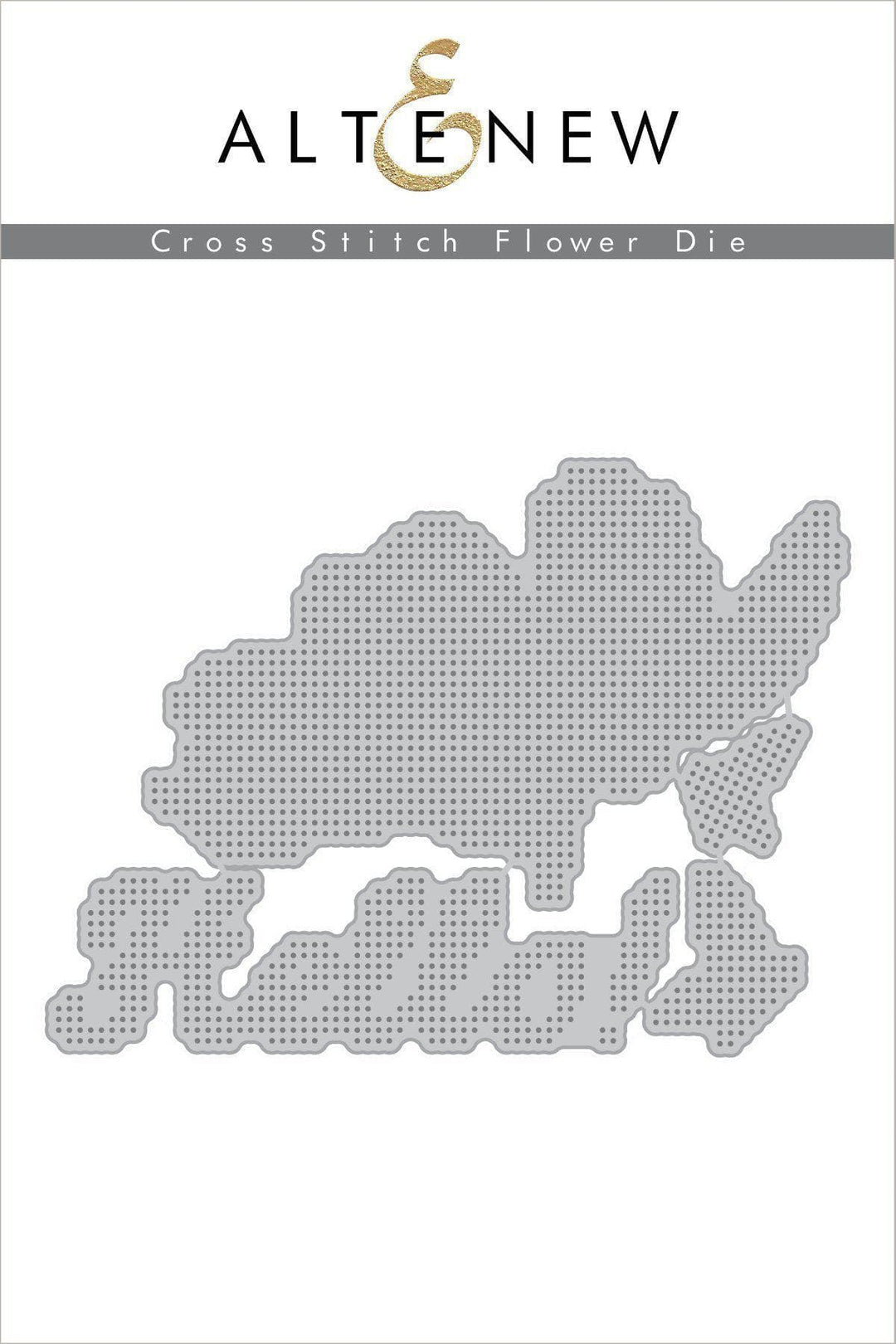Stamp & Die Bundle Cross Stitch Flower