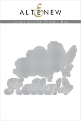 Stamp & Die Bundle Cross Stitch Flower
