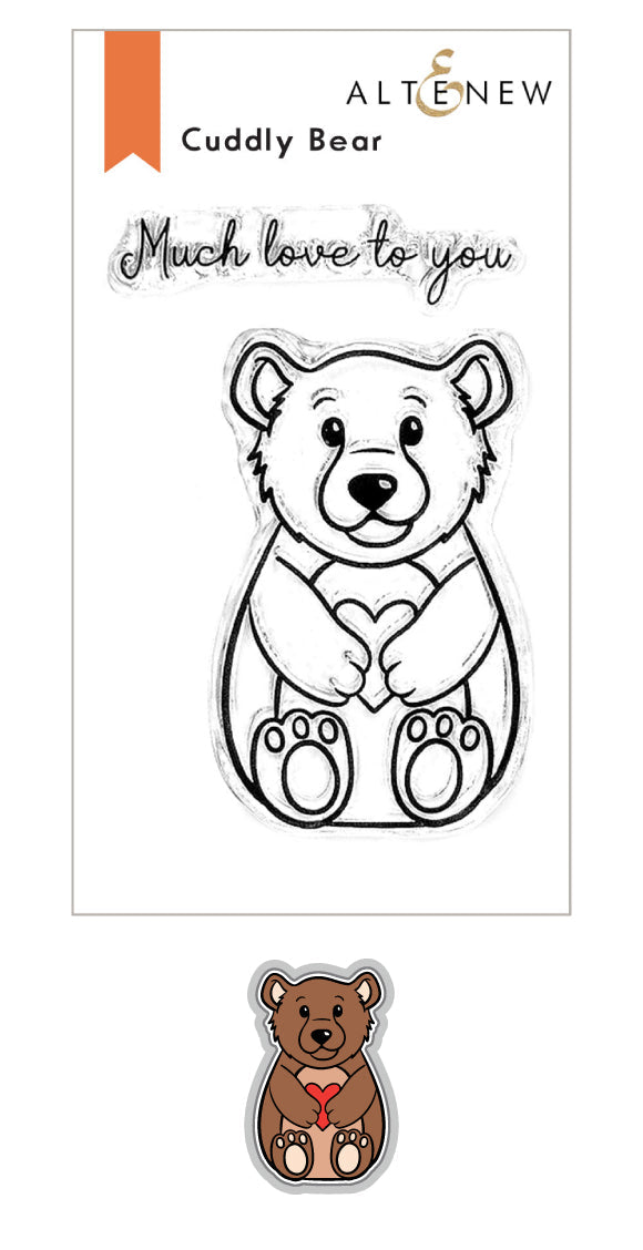 Stamp & Die Bundle Cuddly Bear