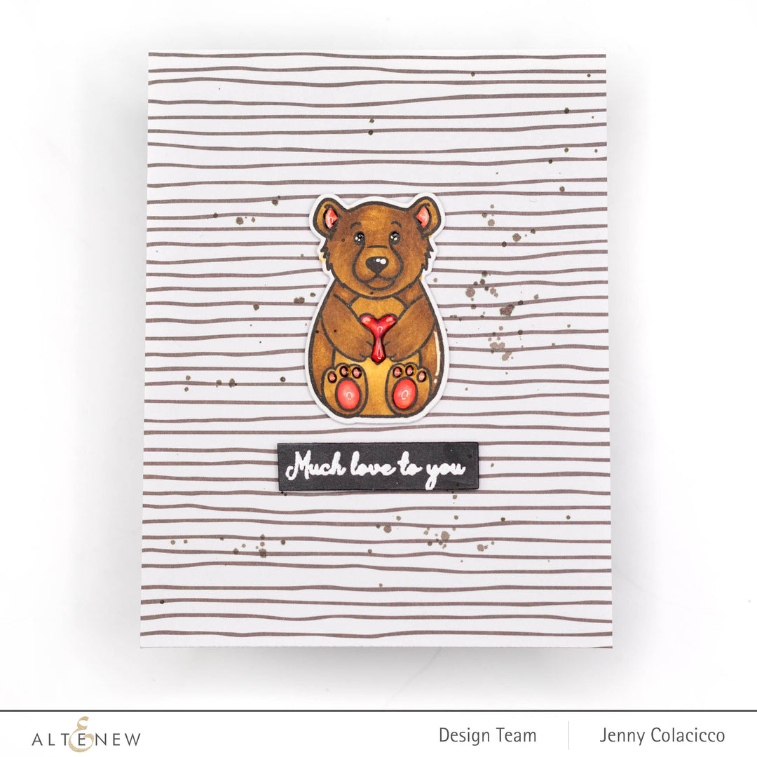 Stamp & Die Bundle Cuddly Bear