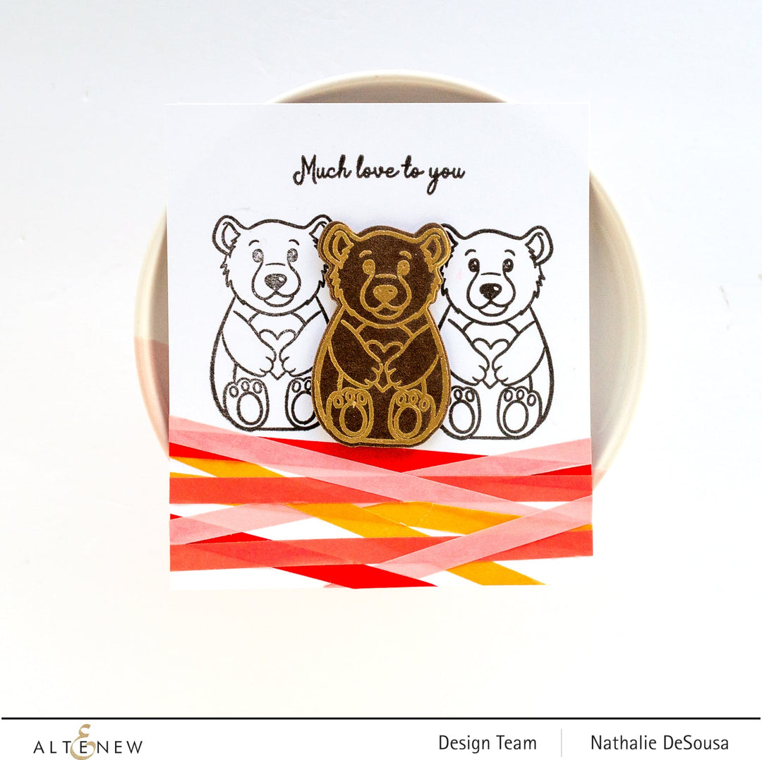 Stamp & Die Bundle Cuddly Bear