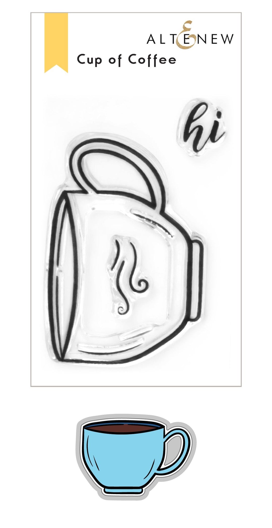 Stamp & Die Bundle Cup Of Coffee