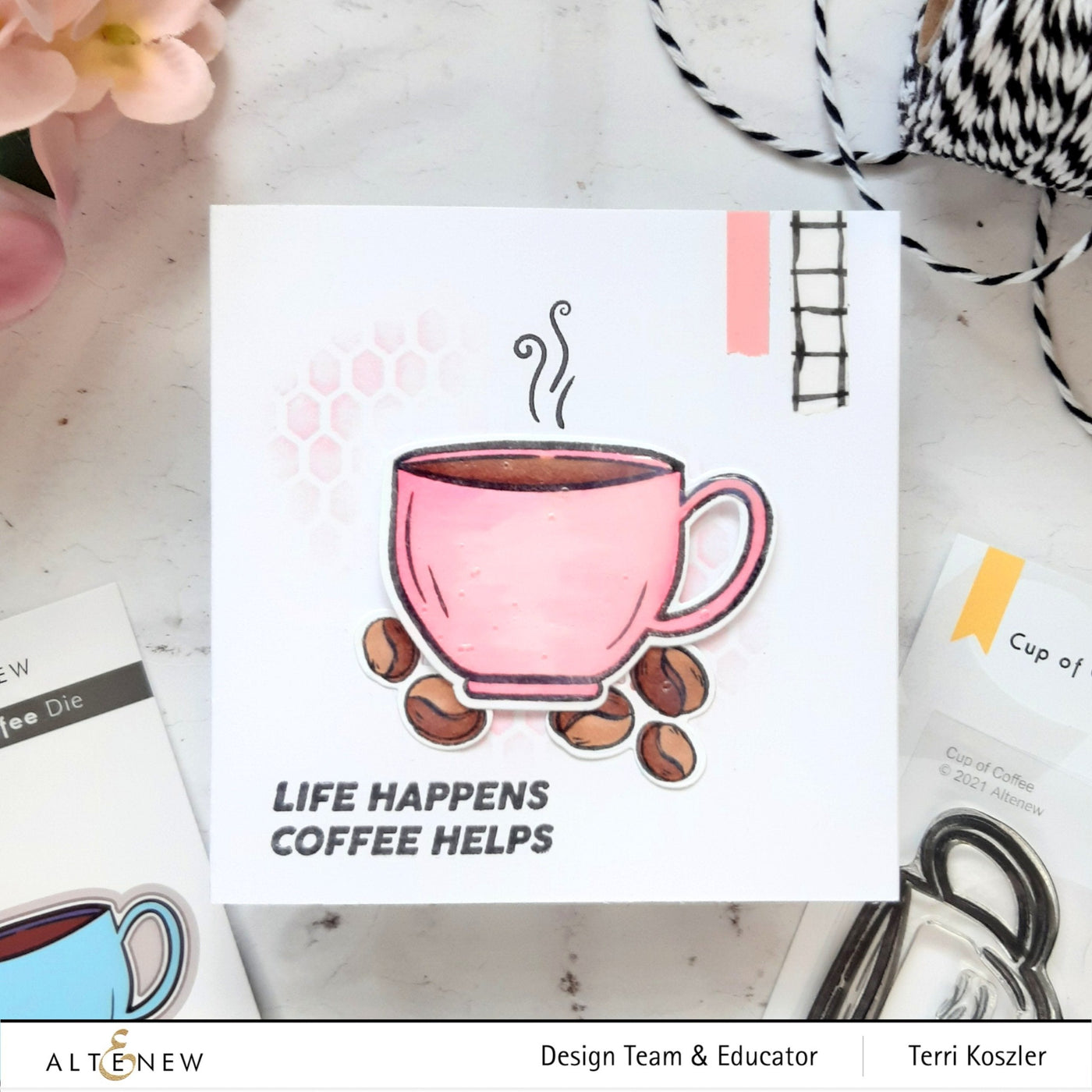 Stamp & Die Bundle Cup Of Coffee