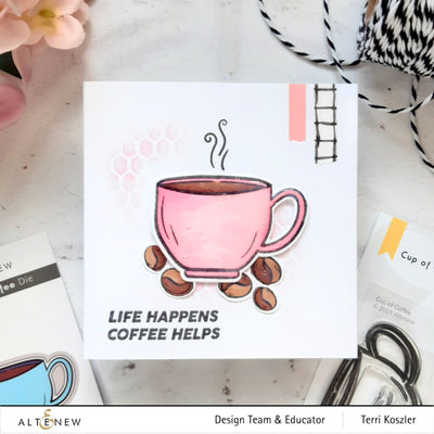 Stamp & Die Bundle Cup Of Coffee