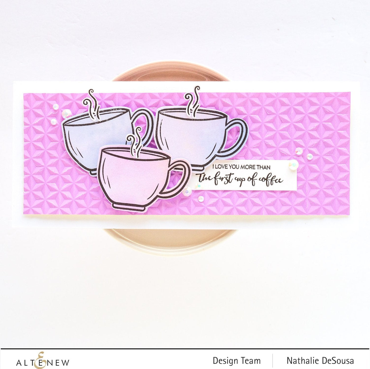 Stamp & Die Bundle Cup Of Coffee