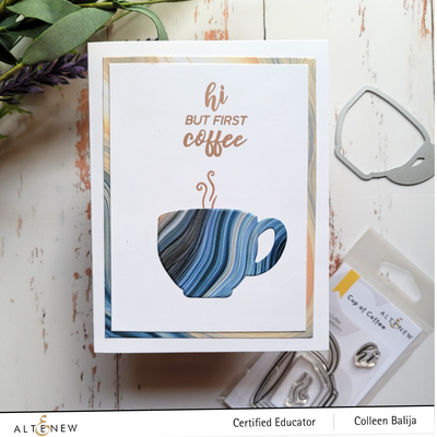 Stamp & Die Bundle Cup Of Coffee