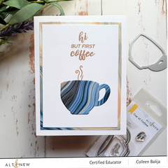 Stamp & Die Bundle Cup Of Coffee